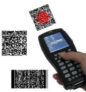 2D Barcode Mobile Handheld Mobile Reader with WiFi+HF RFID (13.56MHz)
